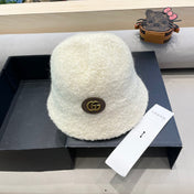 BUCKET HAT WHITE CREAM 418096