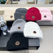 BEANIE HAT IN WHITE WOOL 438126
