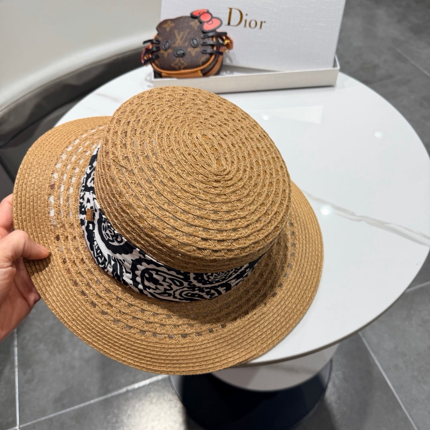 DIOR 26S FLAT-BRIM HAT STYLE 1
