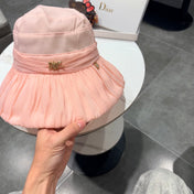 DIOR 26S PLEATED WIDE-BRIM BUCKET HAT STYLE 14