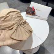 DIOR 26S PLEATED WIDE-BRIM BUCKET HAT STYLE 11