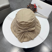 DIOR 26S PLEATED WIDE-BRIM BUCKET HAT STYLE 11