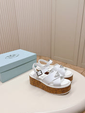 Pra High Heel 80 Sandal White