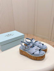 Pra High Heel 80 Sandal Baby Blue