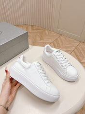 PRA RETRO SNEAKERS WHITE CALFSKIN