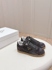 PRA FADED SUEDE SNEAKERS CHARCOAL