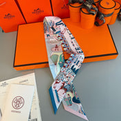 HERMES 25S SCARF 86 IN SILK 853141