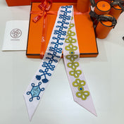HERMES 26S SCARF 86 IN SILK 309667