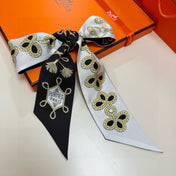HERMES 26S SCARF 86 IN SILK 309669