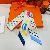 HERMES 25S SCARF TWILLY 86 IN SILK 987340
