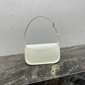 SHOULDER 20 BAG TERENCE IN WHITE PATENT CALFSKIN