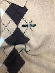 MIUMIU KNIT POLO SHIRT STYLE 248
