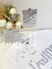 DIOR CREW NECK SHORT-SLEEVE T-SHIRT 271211