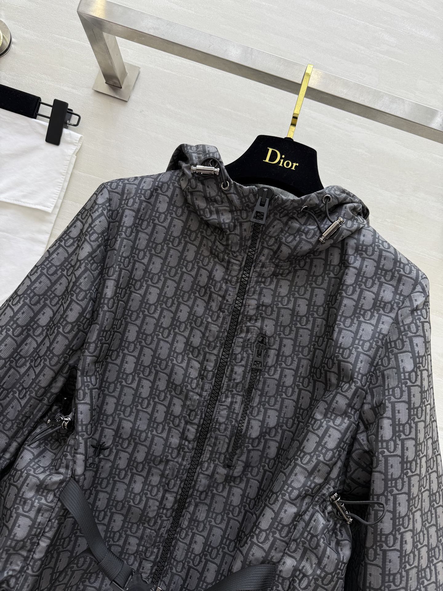 DIOR 25S CROPPED HOODED JACKET STYLE 051