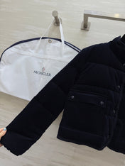 MONCLER 25S VELVET DOWN JACKETS 238