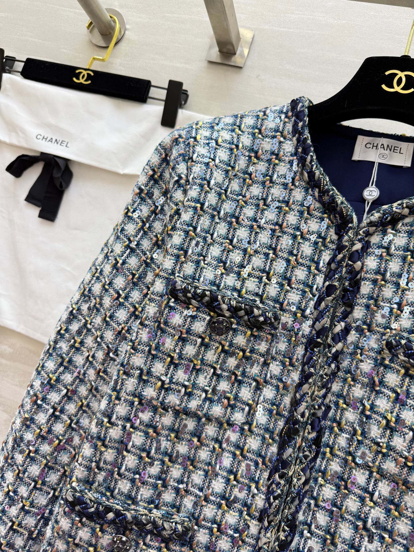 CHANEL 25S TWEED JACKET 266