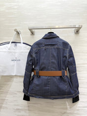 MONCLER 25S DENIM DOWN JACKET 344