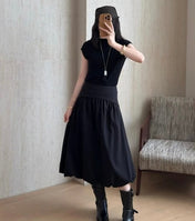 MONCLER 25S TULIP MIDI SKIRT 263