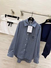 CHANEL 26S SHIRT AND WOOL SCARF 972