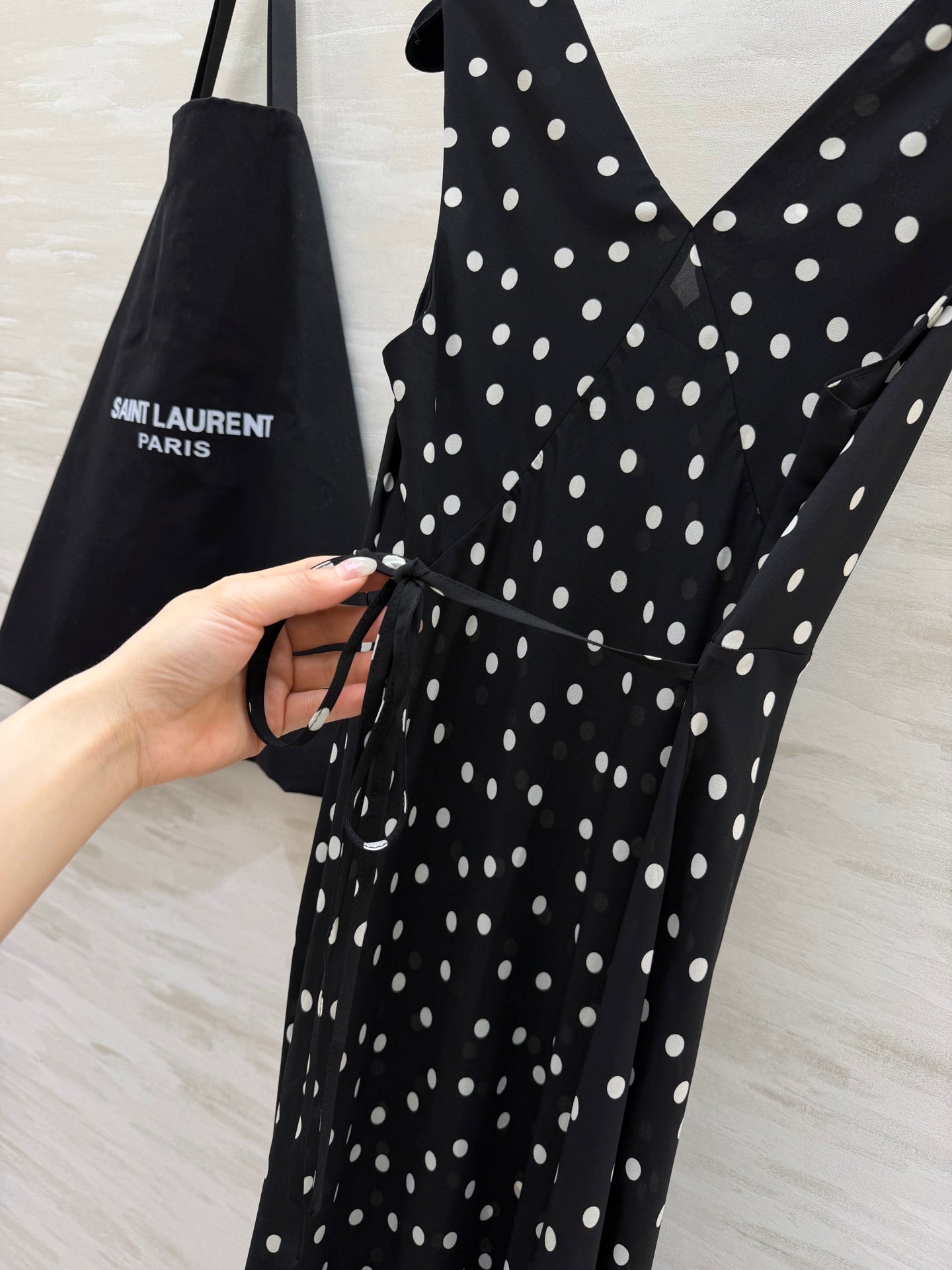 YSL 26S V-NECK MAXI DRESS 275