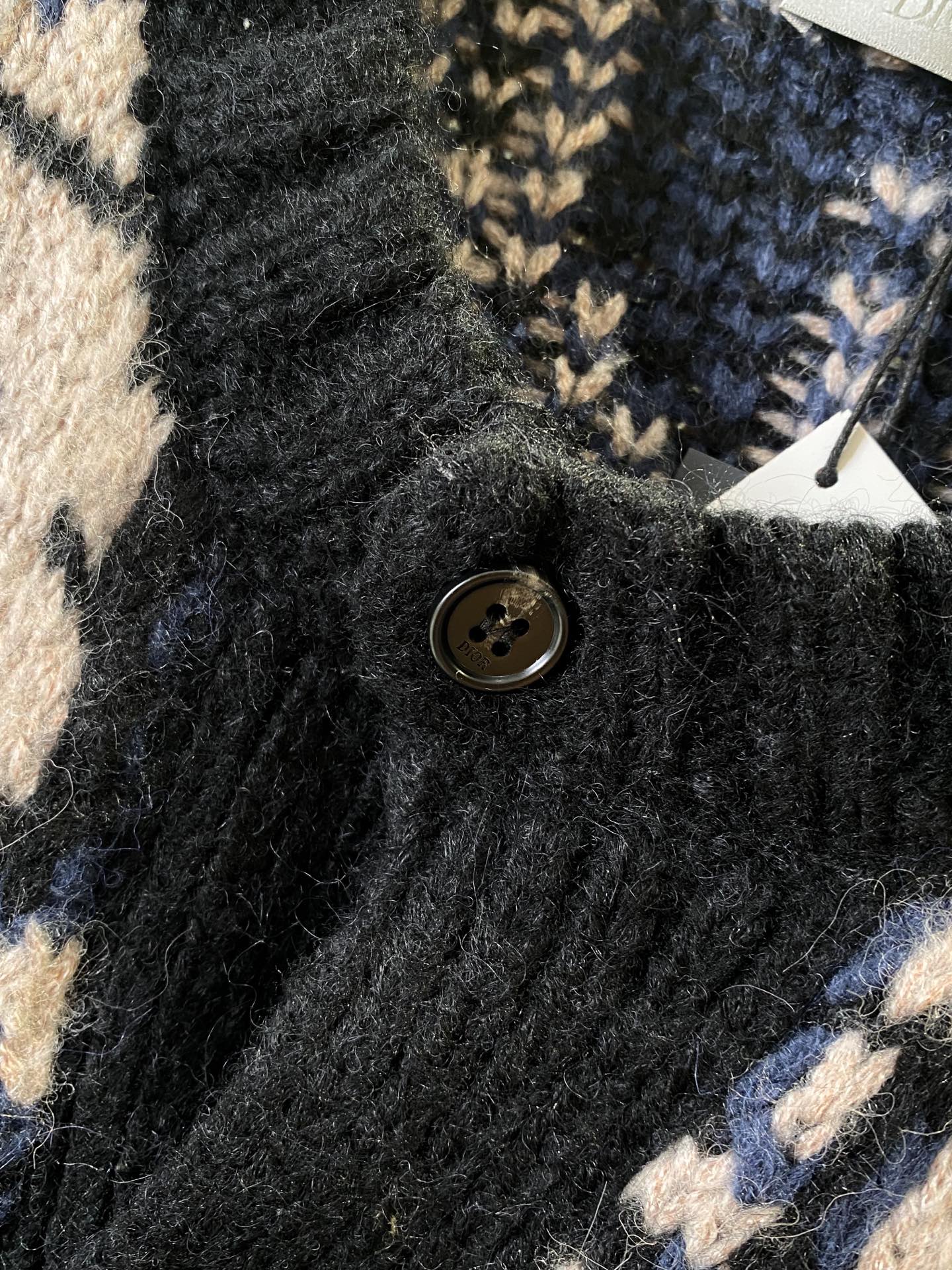 DIOR 26S KNIT CARDIGAN 1486