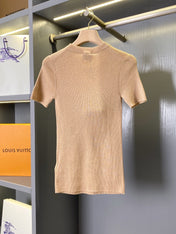 BURBERRY 26S SHORT-SLEEVE SWEATER 393
