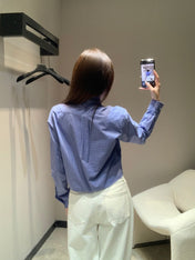 MIUMIU LONG SLEEVE SHIRT STYLE 427
