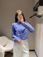MIUMIU LONG SLEEVE SHIRT STYLE 427