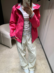 CHANEL 25S HOODED SPORTS JACKET 447