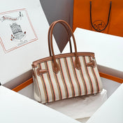 Hermes - BIRKIN SHOULDER LIGHT 29 BRODERIF TOILE