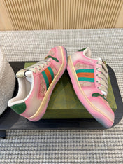 GUCCI 26S SNEAKERS IN PINK GRADIENT CANVAS