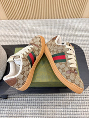 GUCCI 26S SNEAKERS IN BROWN GG CANVAS