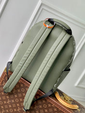 DISCOVERY PM BACKPACK 38 IN OLIVE GREEN MONOGRAM LAMBSKIN