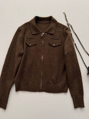 LP 26S ZIP-UP KNIT JACKET 508