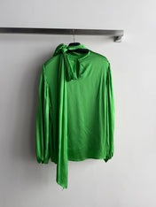 GUCCI 26S SATIN SILK SHIRT 198