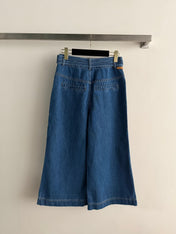 ZIMMERMANN 26S HIGH-WAIST WIDE-LEG JEANS STYLE 70