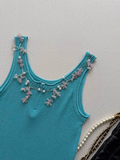 CHANEL 26S KNIT SLEEVELESS TOP STYLE 1187
