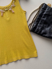 CHANEL 26S KNIT SLEEVELESS TOP STYLE 1186