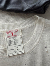 CHANEL 26S SHORT-SLEEVE KNIT TOP STYLE 1156