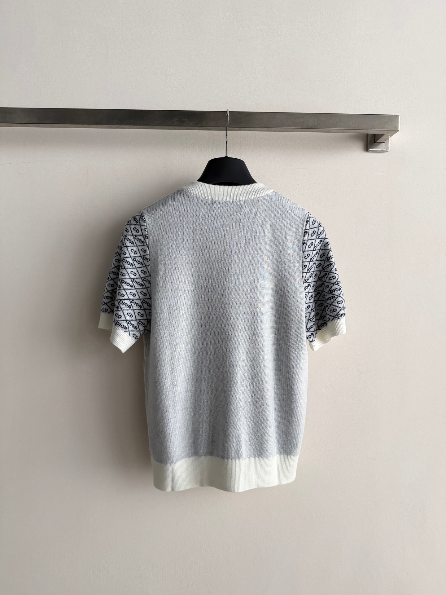 DIOR 26S SHORT-SLEEVE KNIT TOP 1308