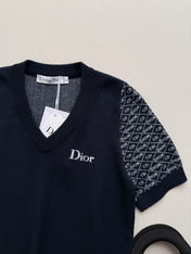 DIOR 26S SHORT-SLEEVE KNIT TOP 1306