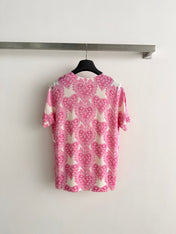 DIOR 26S SHORT SLEEVE KNIT TOP 1327