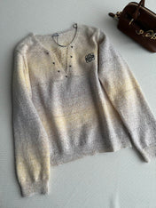LOEWE 26S V-NECK KNIT SWEATER 628