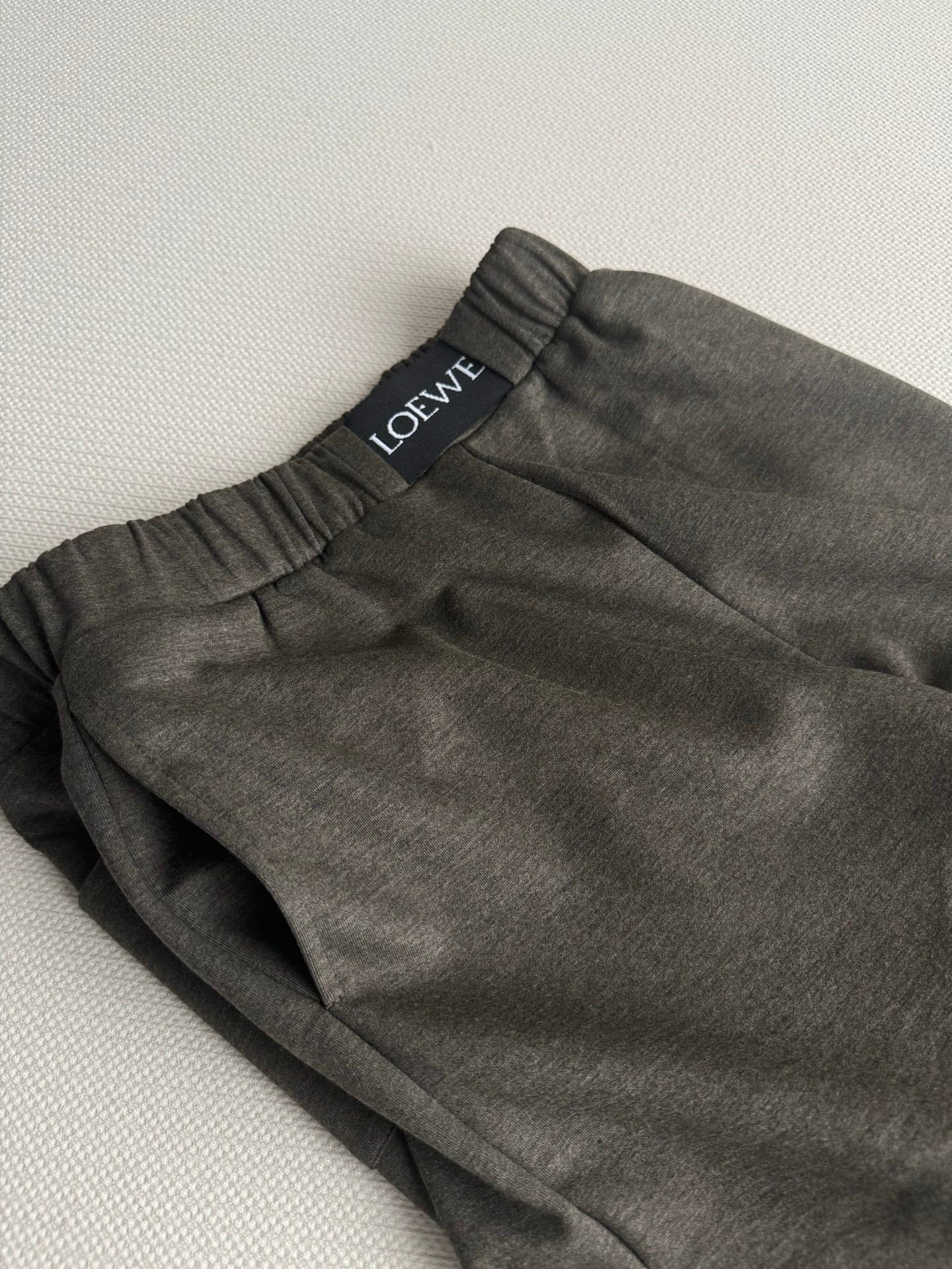 LOEWE 26S ELASTIC-WAIST WIDE-LEG PANTS 639