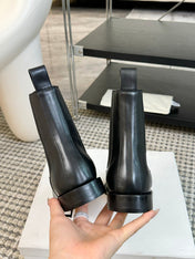 LW CAMPO CHELSEA BOOT BLACK CALFSKIN
