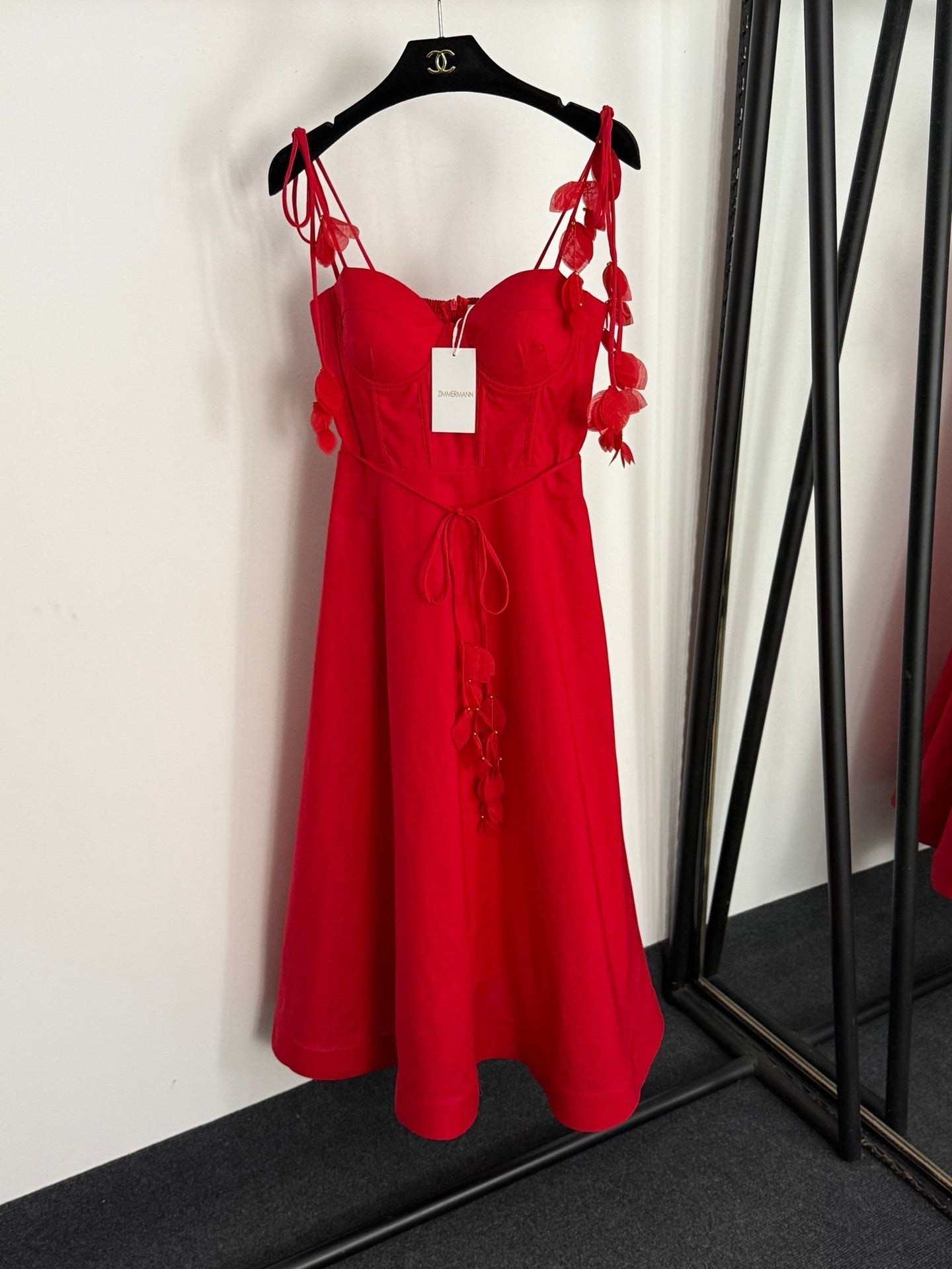 ZIMMERMANN 26S PETAL AND PUP DELLA MIDI DRESS STYLE 3