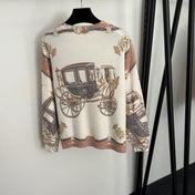 HERMES 25S LONG-SLEEVE KNIT SWEATER 275