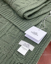 FAUBOURG MUFFLER 170 CM IN HUNTER GREEN CASHMERE