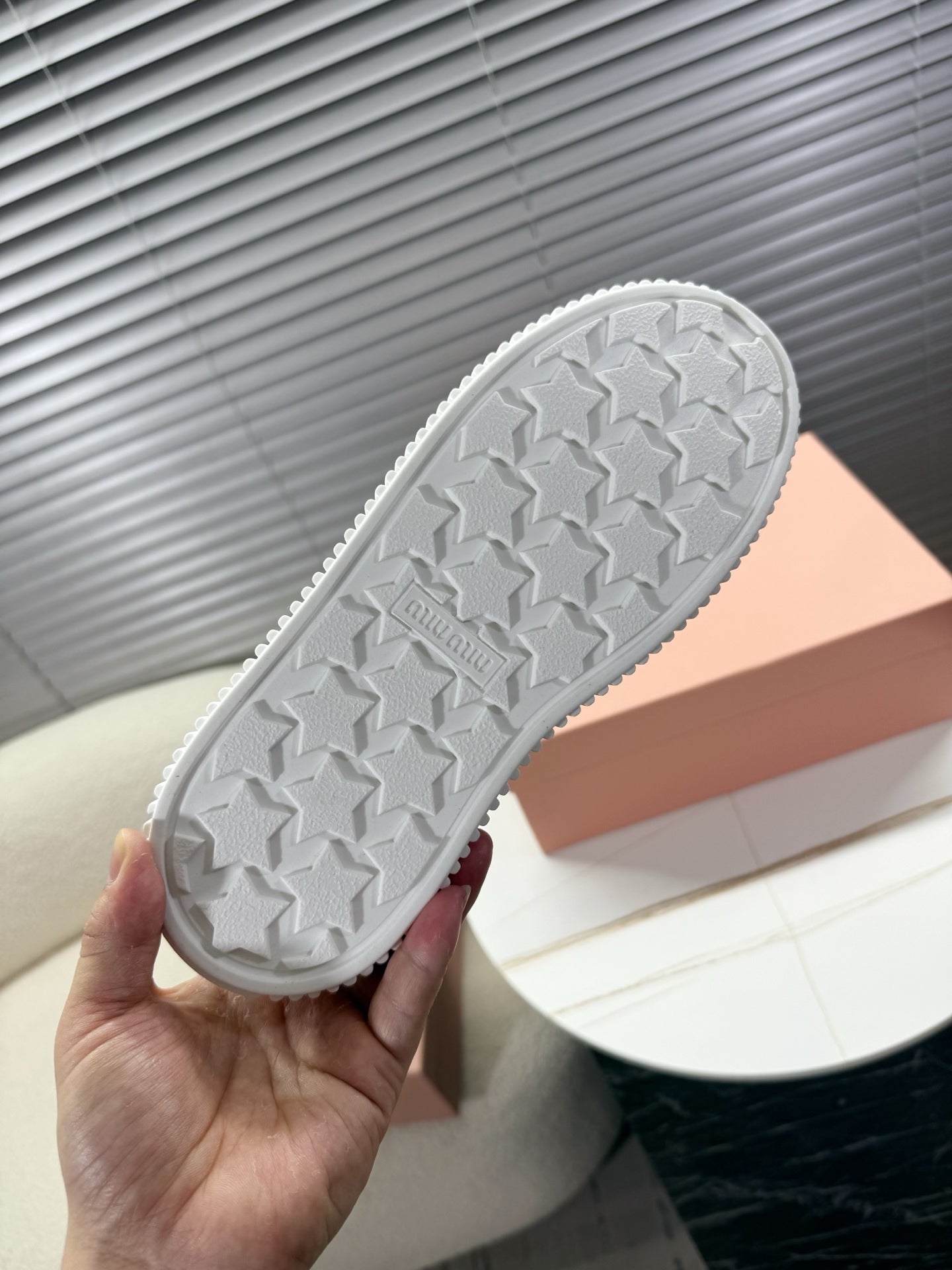 MIUMIU 26S PLATFORM SNEAKERS IN BLACK CANVAS