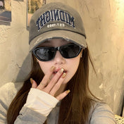 CAT-EYE FRAME SUNGLASSES 55132 IN ACETATE